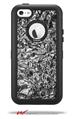 Aluminum Foil - Decal Style Vinyl Skin fits Otterbox Defender iPhone 5C Case (CASE SOLD SEPARATELY)