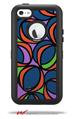 Crazy Dots 02 - Decal Style Vinyl Skin fits Otterbox Defender iPhone 5C Case (CASE SOLD SEPARATELY)
