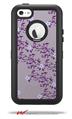 Victorian Design Purple - Decal Style Vinyl Skin fits Otterbox Defender iPhone 5C Case (CASE SOLD SEPARATELY)