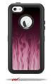 Fire Pink - Decal Style Vinyl Skin fits Otterbox Defender iPhone 5C Case (CASE SOLD SEPARATELY)