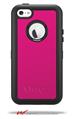 Solids Collection Fushia - Decal Style Vinyl Skin fits Otterbox Defender iPhone 5C Case (CASE SOLD SEPARATELY)