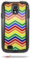 Zig Zag Rainbow - Decal Style Vinyl Skin fits Otterbox Commuter Case for Samsung Galaxy S4 (CASE SOLD SEPARATELY)