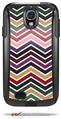 Zig Zag Colors 02 - Decal Style Vinyl Skin fits Otterbox Commuter Case for Samsung Galaxy S4 (CASE SOLD SEPARATELY)