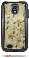 Flowers and Berries Yellow - Decal Style Vinyl Skin fits Otterbox Commuter Case for Samsung Galaxy S4 (CASE SOLD SEPARATELY)