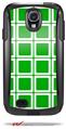 Squared Green - Decal Style Vinyl Skin fits Otterbox Commuter Case for Samsung Galaxy S4 (CASE SOLD SEPARATELY)