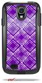 Wavey Purple - Decal Style Vinyl Skin fits Otterbox Commuter Case for Samsung Galaxy S4 (CASE SOLD SEPARATELY)