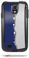 Ripped Colors Blue Gray - Decal Style Vinyl Skin fits Otterbox Commuter Case for Samsung Galaxy S4 (CASE SOLD SEPARATELY)
