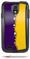Ripped Colors Purple Yellow - Decal Style Vinyl Skin fits Otterbox Commuter Case for Samsung Galaxy S4 (CASE SOLD SEPARATELY)