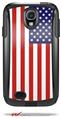 USA American Flag 01 - Decal Style Vinyl Skin fits Otterbox Commuter Case for Samsung Galaxy S4 (CASE SOLD SEPARATELY)