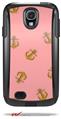 Anchors Away Pink - Decal Style Vinyl Skin fits Otterbox Commuter Case for Samsung Galaxy S4 (CASE SOLD SEPARATELY)