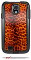Fractal Fur Cheetah - Decal Style Vinyl Skin fits Otterbox Commuter Case for Samsung Galaxy S4 (CASE SOLD SEPARATELY)