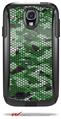 HEX Mesh Camo 01 Green - Decal Style Vinyl Skin fits Otterbox Commuter Case for Samsung Galaxy S4 (CASE SOLD SEPARATELY)