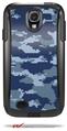 WraptorCamo Digital Camo Navy - Decal Style Vinyl Skin fits Otterbox Commuter Case for Samsung Galaxy S4 (CASE SOLD SEPARATELY)