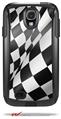 Checkered Racing Flag - Decal Style Vinyl Skin fits Otterbox Commuter Case for Samsung Galaxy S4 (CASE SOLD SEPARATELY)