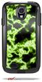 Electrify Green - Decal Style Vinyl Skin fits Otterbox Commuter Case for Samsung Galaxy S4 (CASE SOLD SEPARATELY)