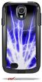 Lightning Blue - Decal Style Vinyl Skin fits Otterbox Commuter Case for Samsung Galaxy S4 (CASE SOLD SEPARATELY)