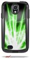 Lightning Green - Decal Style Vinyl Skin fits Otterbox Commuter Case for Samsung Galaxy S4 (CASE SOLD SEPARATELY)