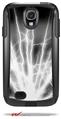 Lightning White - Decal Style Vinyl Skin fits Otterbox Commuter Case for Samsung Galaxy S4 (CASE SOLD SEPARATELY)