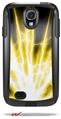 Lightning Yellow - Decal Style Vinyl Skin fits Otterbox Commuter Case for Samsung Galaxy S4 (CASE SOLD SEPARATELY)