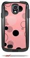 Lots of Dots Pink on Pink - Decal Style Vinyl Skin fits Otterbox Commuter Case for Samsung Galaxy S4 (CASE SOLD SEPARATELY)