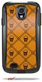 Halloween Skull and Bones - Decal Style Vinyl Skin fits Otterbox Commuter Case for Samsung Galaxy S4 (CASE SOLD SEPARATELY)