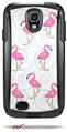 Flamingos on White - Decal Style Vinyl Skin fits Otterbox Commuter Case for Samsung Galaxy S4 (CASE SOLD SEPARATELY)