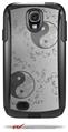 Feminine Yin Yang Gray - Decal Style Vinyl Skin fits Otterbox Commuter Case for Samsung Galaxy S4 (CASE SOLD SEPARATELY)