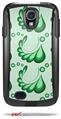 Petals Green - Decal Style Vinyl Skin fits Otterbox Commuter Case for Samsung Galaxy S4 (CASE SOLD SEPARATELY)
