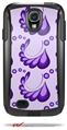 Petals Purple - Decal Style Vinyl Skin fits Otterbox Commuter Case for Samsung Galaxy S4 (CASE SOLD SEPARATELY)