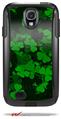 St Patricks Clover Confetti - Decal Style Vinyl Skin fits Otterbox Commuter Case for Samsung Galaxy S4 (CASE SOLD SEPARATELY)