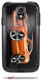 2010 Camaro RS Orange - Decal Style Vinyl Skin fits Otterbox Commuter Case for Samsung Galaxy S4 (CASE SOLD SEPARATELY)