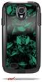 Skulls Confetti Seafoam Green - Decal Style Vinyl Skin fits Otterbox Commuter Case for Samsung Galaxy S4 (CASE SOLD SEPARATELY)