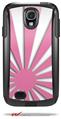 Rising Sun Japanese Flag Pink - Decal Style Vinyl Skin fits Otterbox Commuter Case for Samsung Galaxy S4 (CASE SOLD SEPARATELY)
