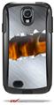 Ripped Metal Fire - Decal Style Vinyl Skin fits Otterbox Commuter Case for Samsung Galaxy S4 (CASE SOLD SEPARATELY)