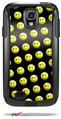 Smileys on Black - Decal Style Vinyl Skin fits Otterbox Commuter Case for Samsung Galaxy S4 (CASE SOLD SEPARATELY)