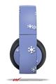Vinyl Decal Skin Wrap compatible with Original Sony PlayStation 4 Gold Wireless Headphones Snowflakes (PS4 HEADPHONES NOT INCLUDED)