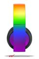 Vinyl Decal Skin Wrap compatible with Original Sony PlayStation 4 Gold Wireless Headphones Smooth Fades Rainbow (PS4 HEADPHONES NOT INCLUDED)