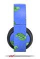 Vinyl Decal Skin Wrap compatible with Original Sony PlayStation 4 Gold Wireless Headphones Turtles (PS4 HEADPHONES NOT INCLUDED)