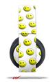 Vinyl Decal Skin Wrap compatible with Original Sony PlayStation 4 Gold Wireless Headphones Smileys (PS4 HEADPHONES NOT INCLUDED)