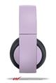 Vinyl Decal Skin Wrap compatible with Original Sony PlayStation 4 Gold Wireless Headphones Solids Collection Lavender (PS4 HEADPHONES NOT INCLUDED)