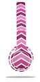 WraptorSkinz Skin Decal Wrap compatible with Beats Solo 2 WIRED Headphones Zig Zag Pinks Skin Only (HEADPHONES NOT INCLUDED)