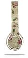 WraptorSkinz Skin Decal Wrap compatible with Beats Solo 2 WIRED Headphones Flowers and Berries Pink Skin Only (HEADPHONES NOT INCLUDED)