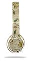 WraptorSkinz Skin Decal Wrap compatible with Beats Solo 2 WIRED Headphones Flowers and Berries Yellow Skin Only (HEADPHONES NOT INCLUDED)