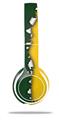 WraptorSkinz Skin Decal Wrap compatible with Beats Solo 2 WIRED Headphones Ripped Colors Green Yellow Skin Only (HEADPHONES NOT INCLUDED)