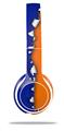 WraptorSkinz Skin Decal Wrap compatible with Beats Solo 2 WIRED Headphones Ripped Colors Blue Orange Skin Only (HEADPHONES NOT INCLUDED)