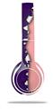 WraptorSkinz Skin Decal Wrap compatible with Beats Solo 2 WIRED Headphones Ripped Colors Purple Pink Skin Only (HEADPHONES NOT INCLUDED)
