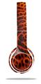 WraptorSkinz Skin Decal Wrap compatible with Beats Solo 2 WIRED Headphones Fractal Fur Cheetah Skin Only (HEADPHONES NOT INCLUDED)
