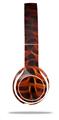 WraptorSkinz Skin Decal Wrap compatible with Beats Solo 2 WIRED Headphones Fractal Fur Tiger Skin Only (HEADPHONES NOT INCLUDED)