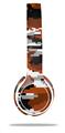 WraptorSkinz Skin Decal Wrap compatible with Beats Solo 2 WIRED Headphones WraptorCamo Digital Camo Burnt Orange Skin Only (HEADPHONES NOT INCLUDED)