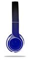 WraptorSkinz Skin Decal Wrap compatible with Beats Solo 2 WIRED Headphones Smooth Fades Blue Black Skin Only (HEADPHONES NOT INCLUDED)